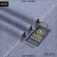 Premium Soft & Cool Cotton Khaddar - Summer Special (KK-09)