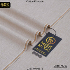 Premium Soft & Cool Cotton Khaddar - Summer Special (KK-09)