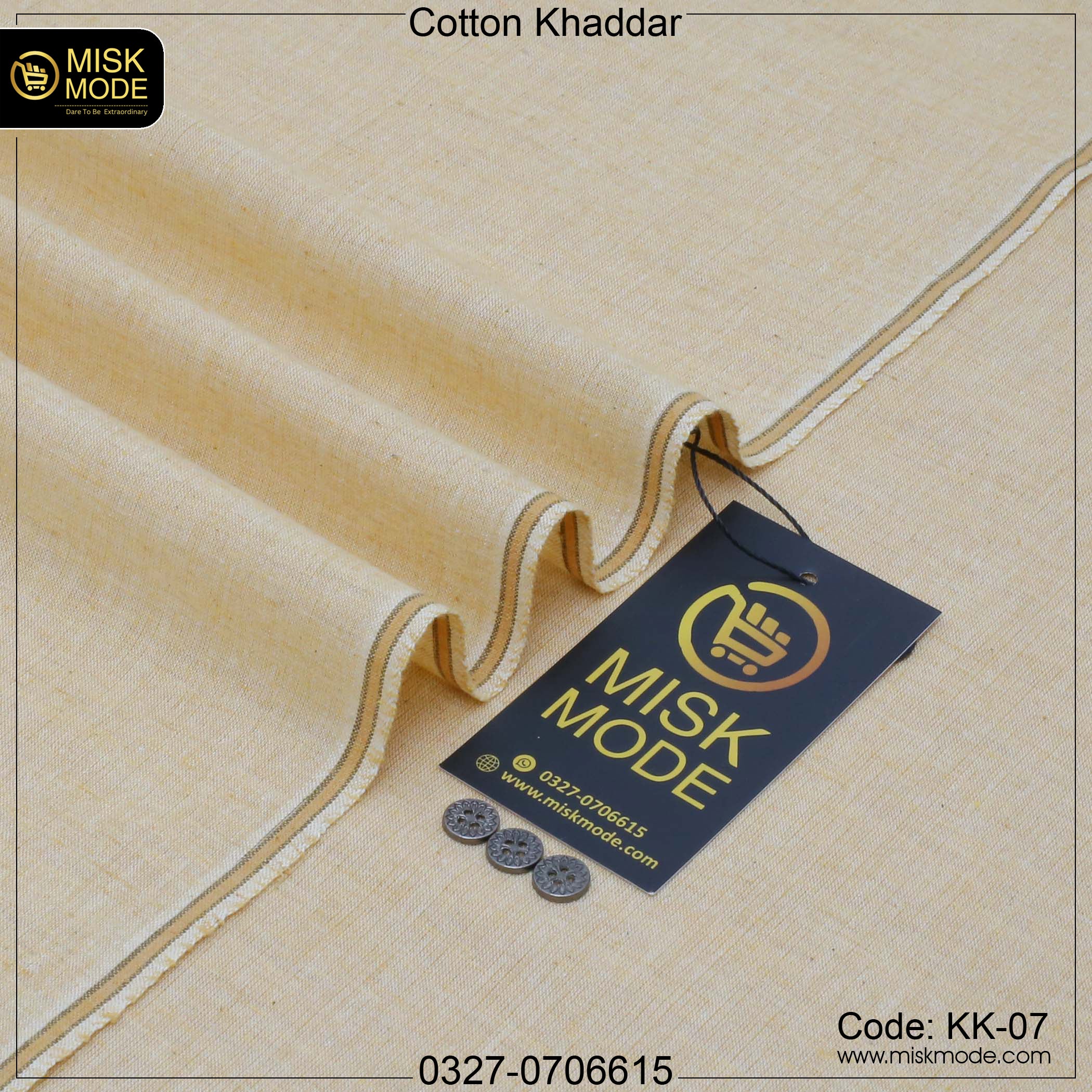 Premium Soft & Cool Cotton Khaddar - Summer Special (KK-09)