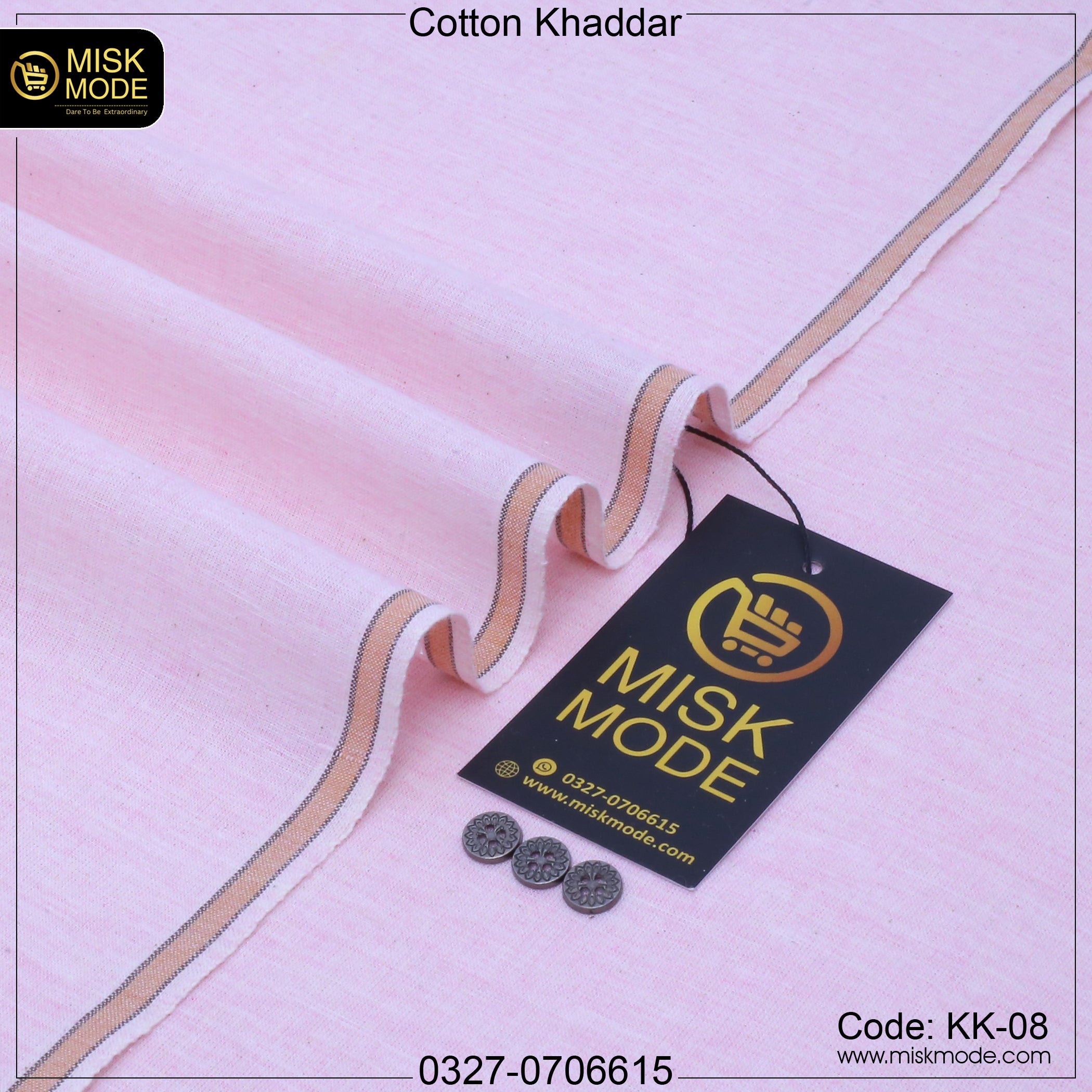 Premium Soft & Cool Cotton Khaddar - Summer Special (KK-09)