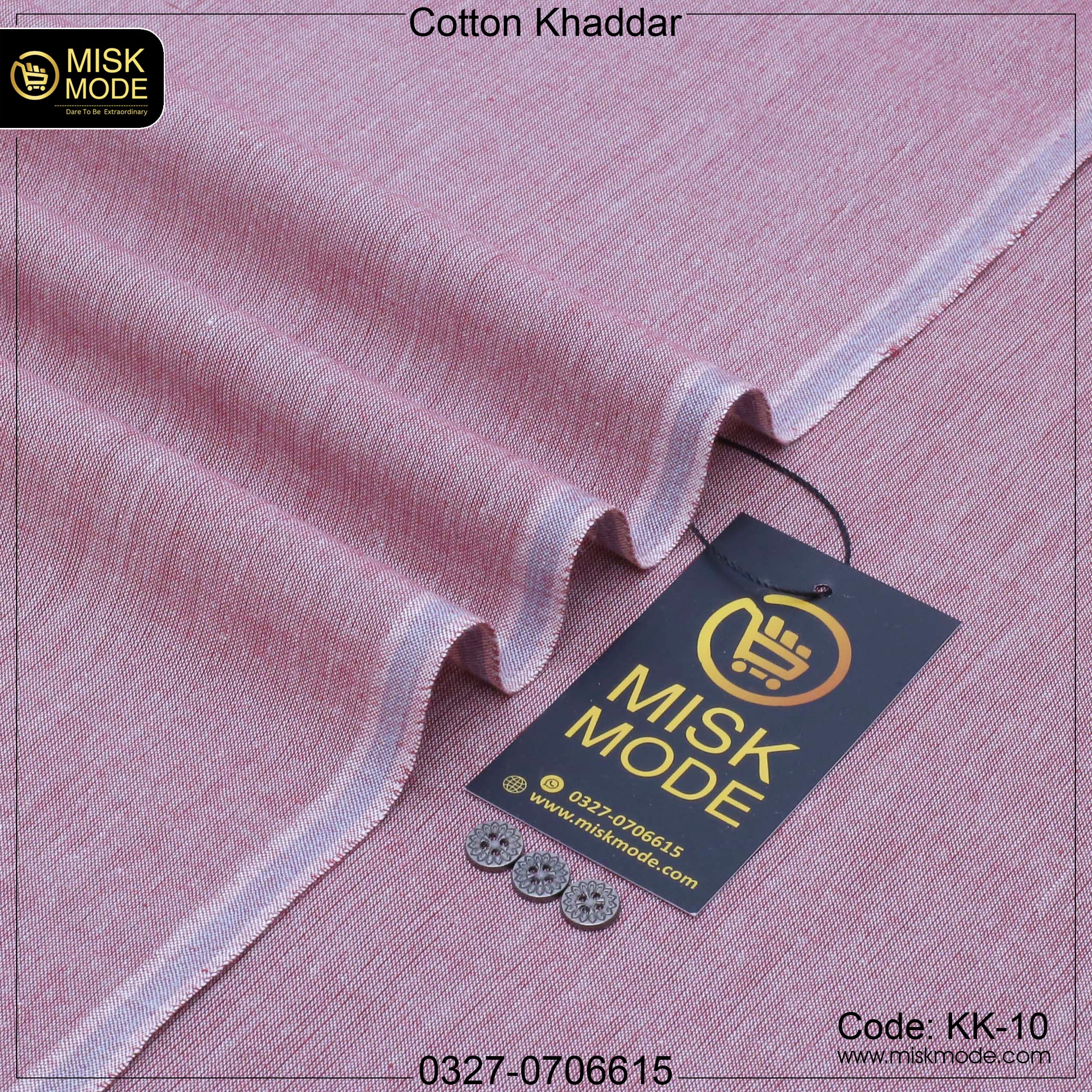 Premium Soft & Cool Cotton Khaddar - Summer Special (KK-09)